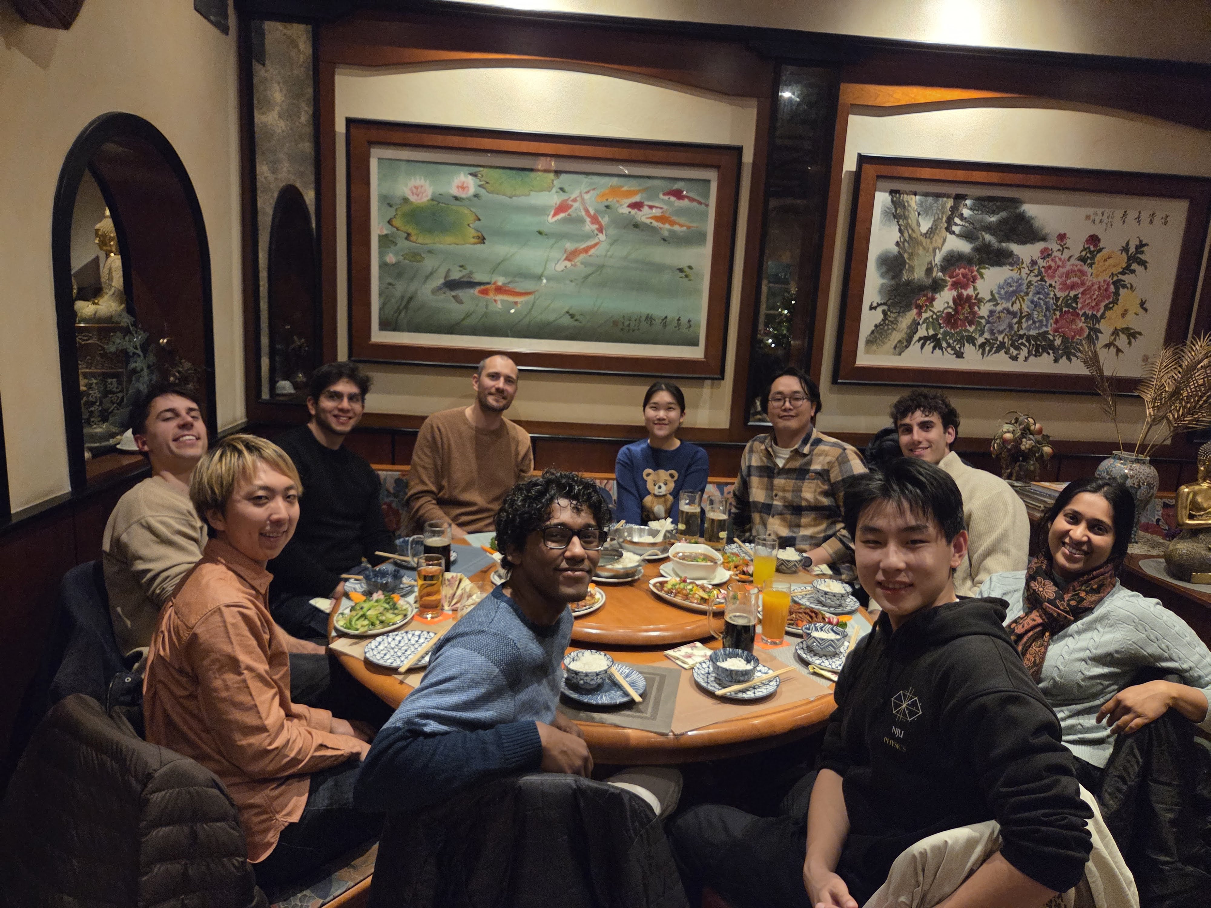 Guests around the table