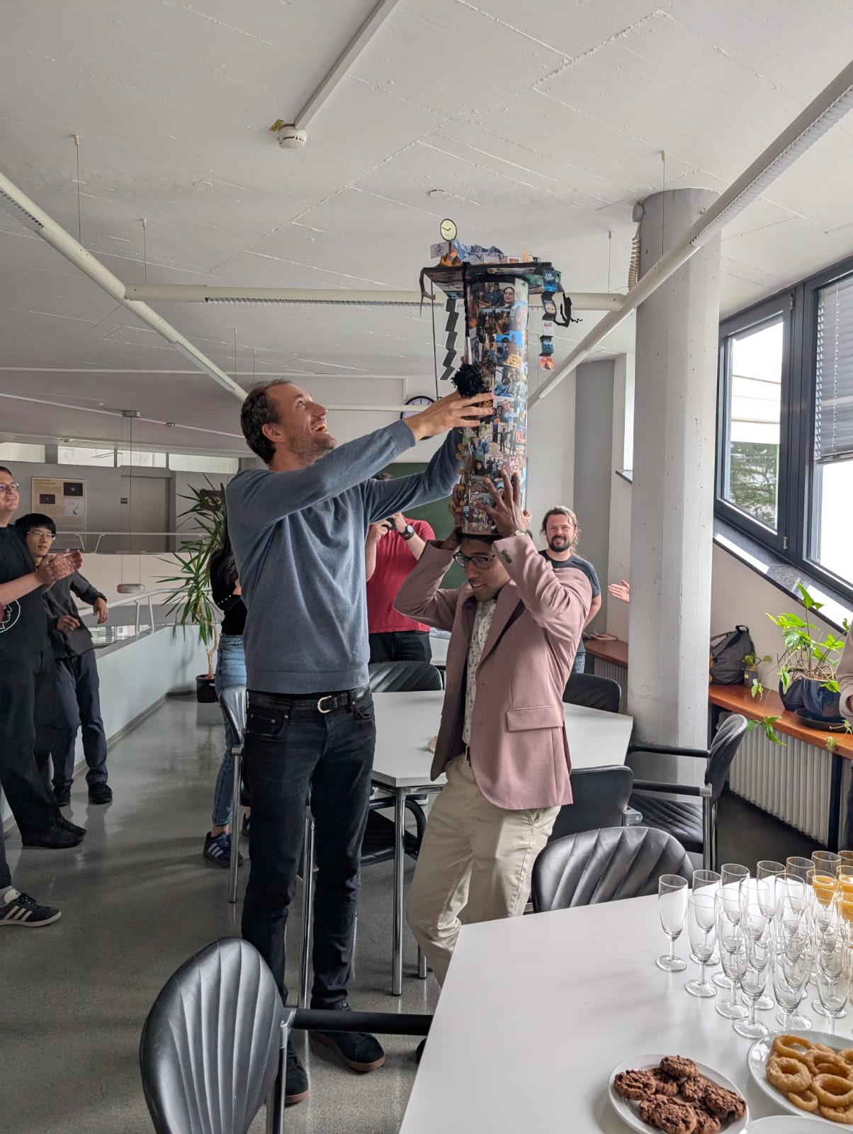 Hitesh Kishore Das Defends His PhD Thesis