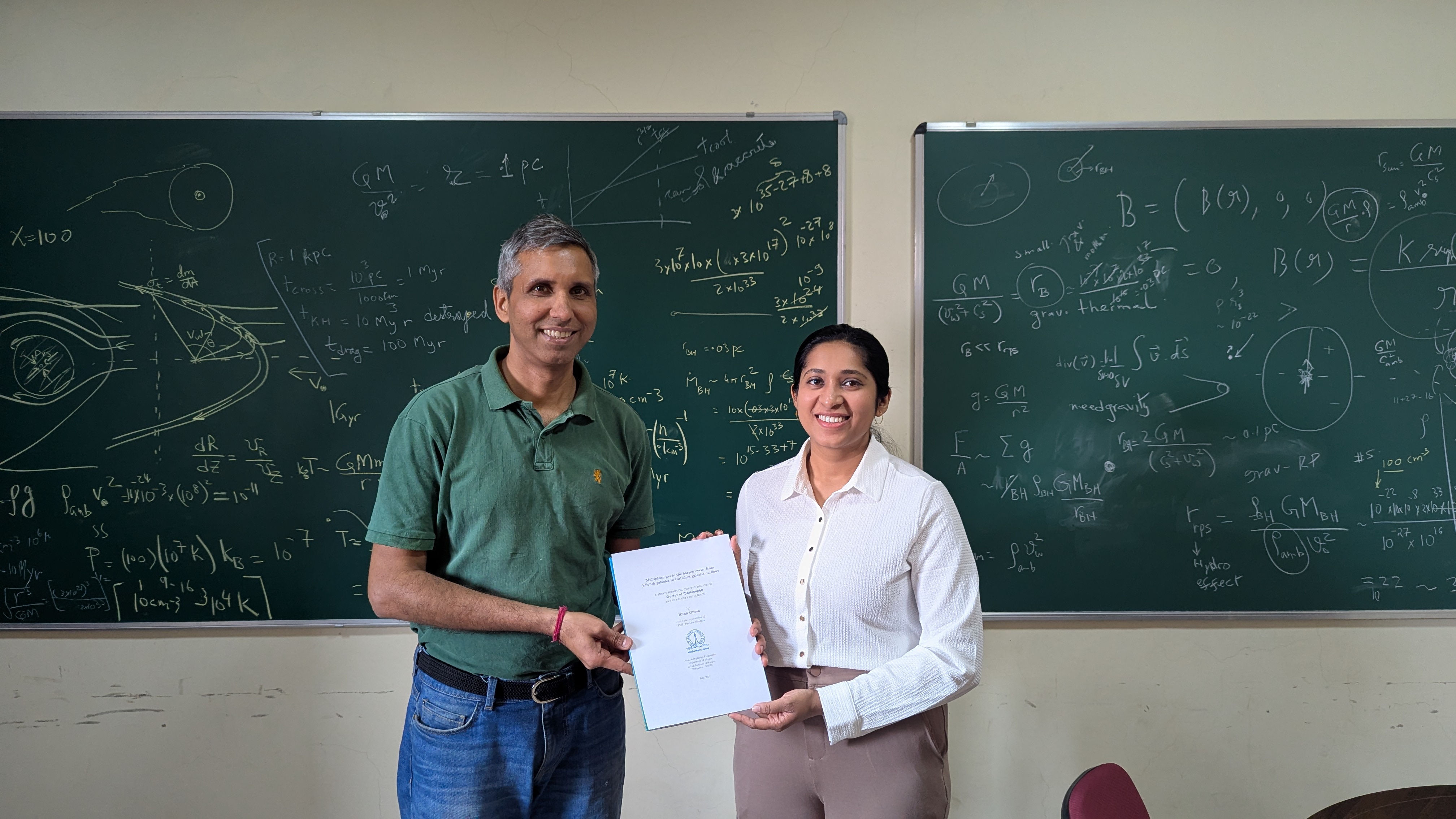 Ritali after her defense